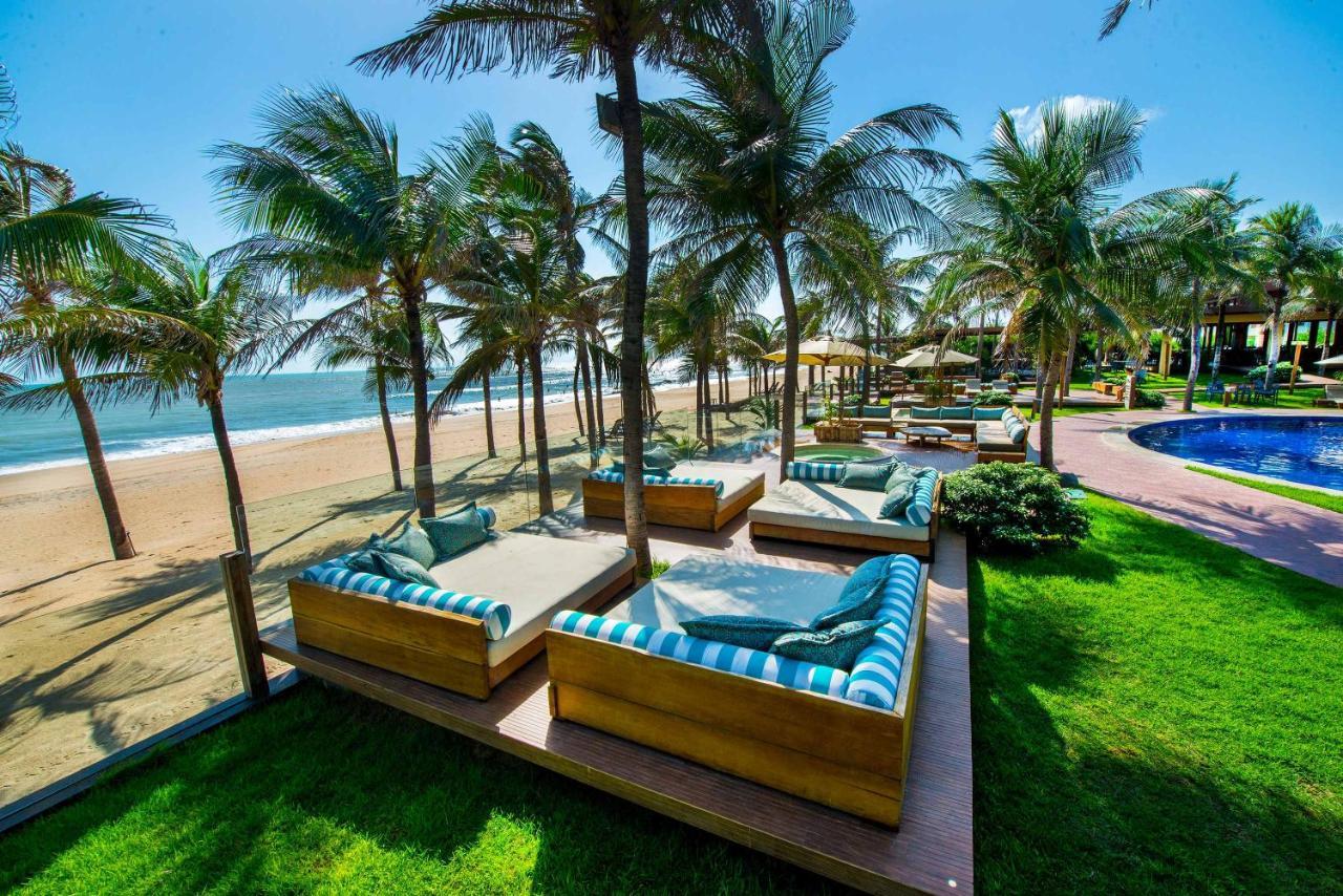 Carmel Cumbuco Resort Ngoại thất bức ảnh The beach at the resort