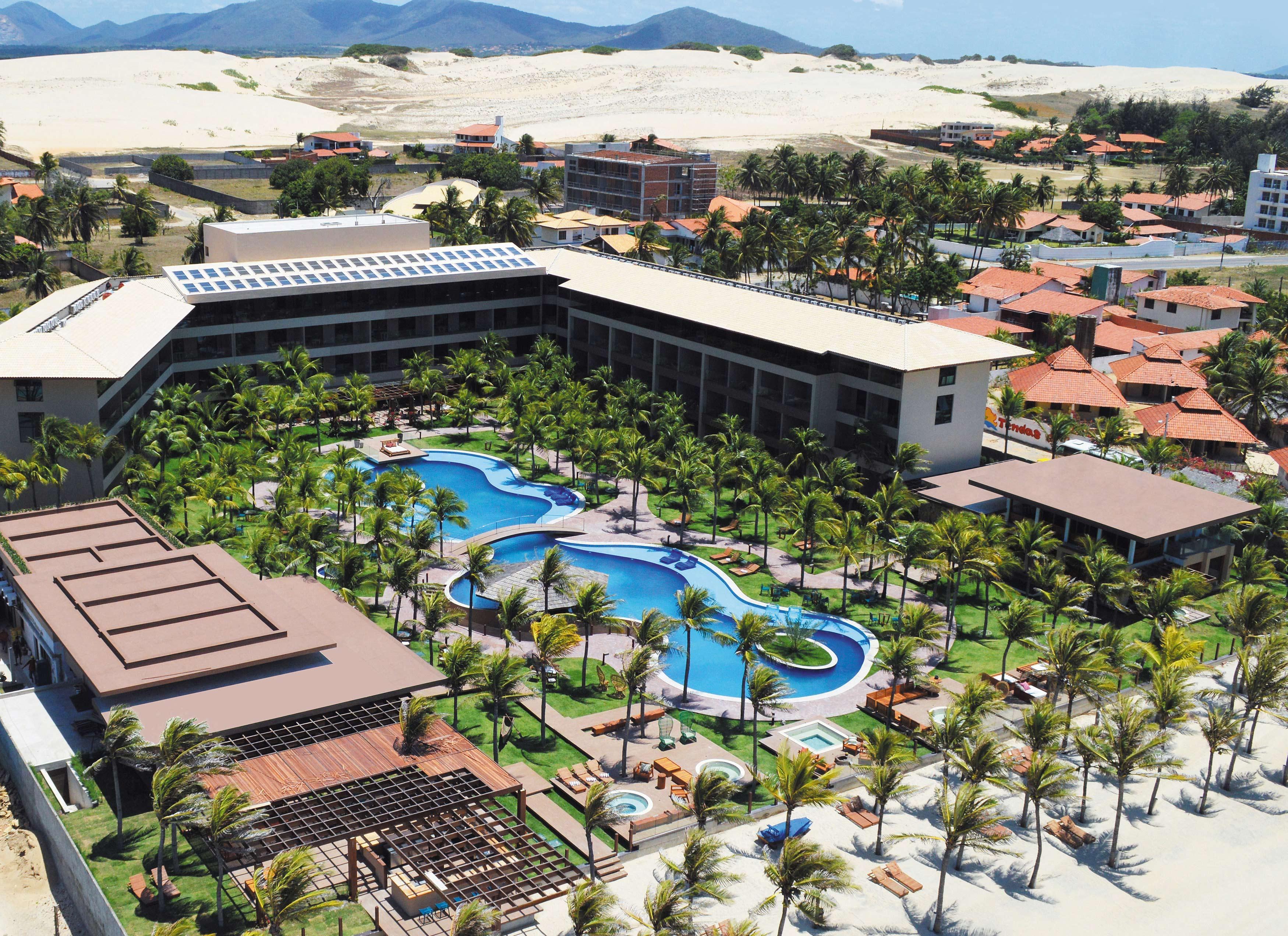 Carmel Cumbuco Resort Ngoại thất bức ảnh Aerial view of the resort